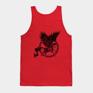 Greek Pegasus (black, no background) Tank Top